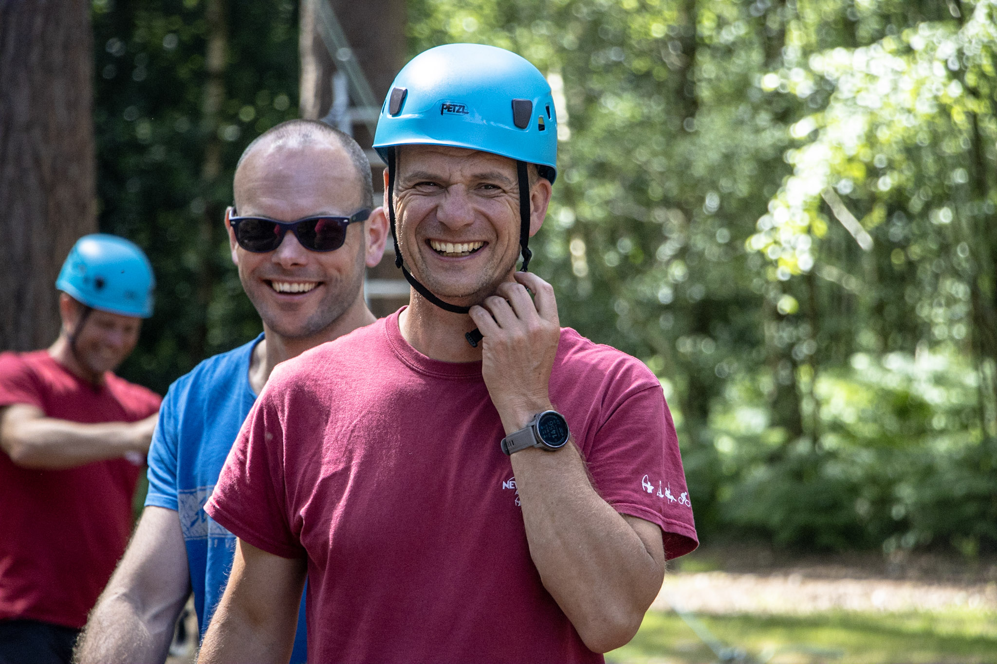 Director Sam instructing at New Forest Activities